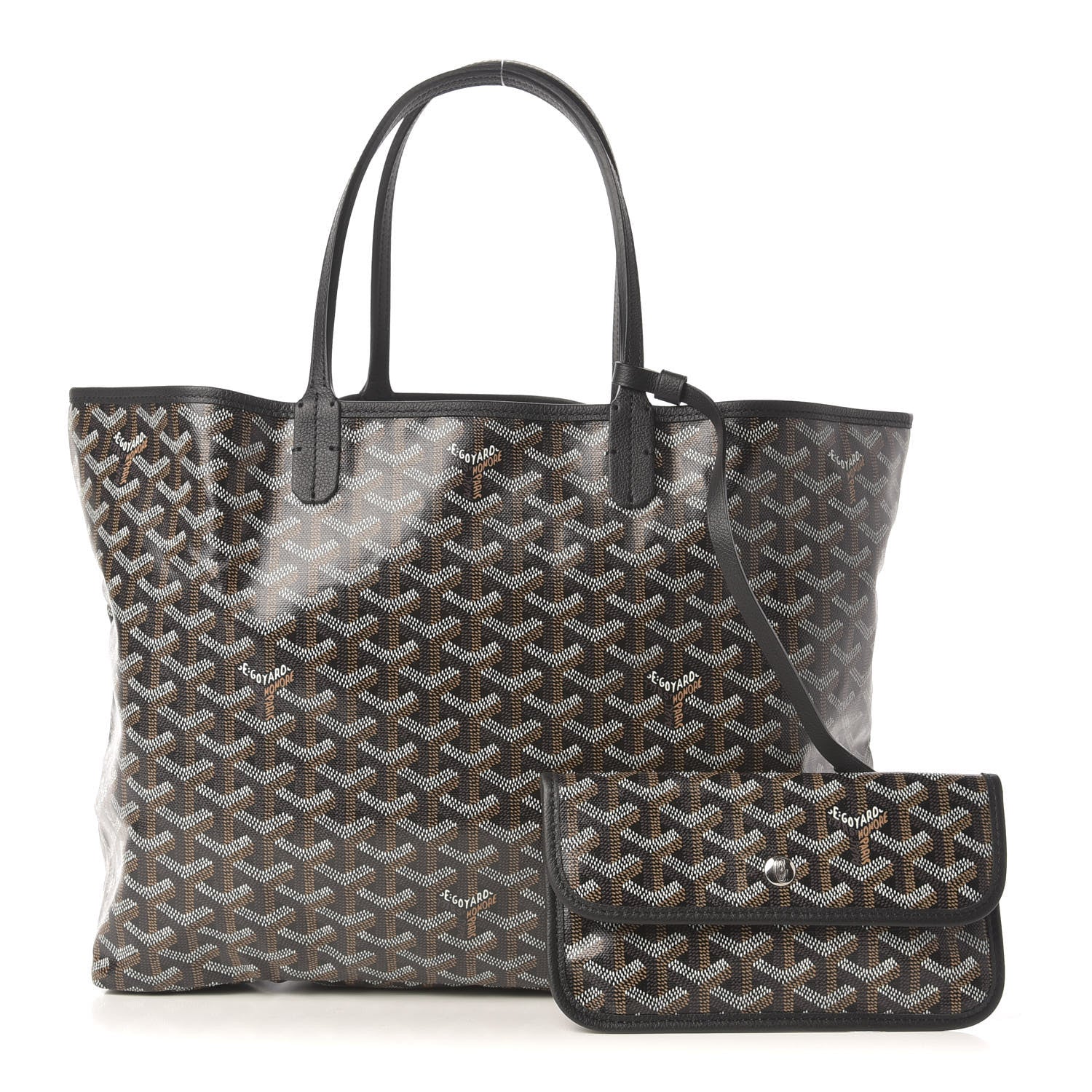 Goyard Goyardine Saint Louis PM Black 1 of 8