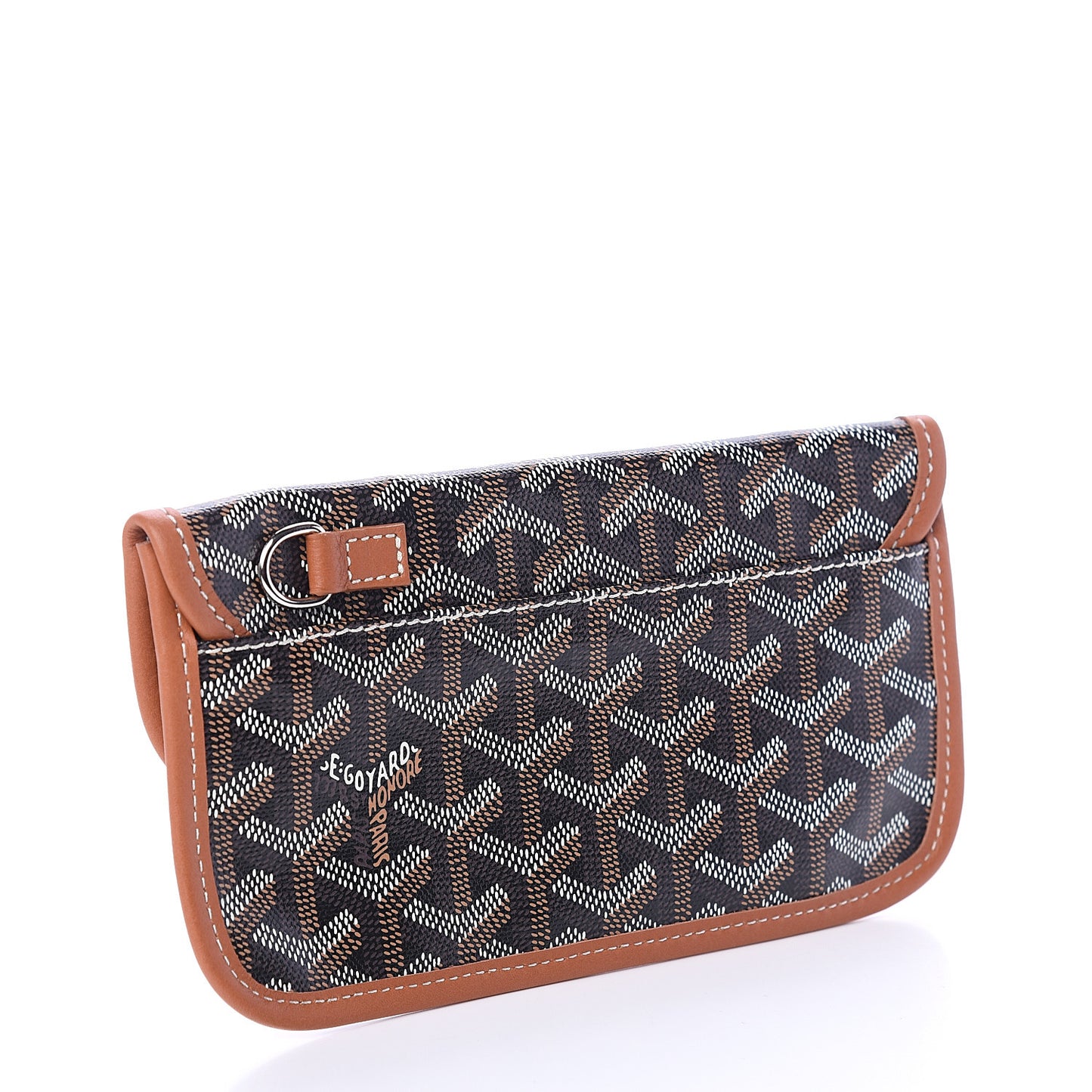 Goyardine Pouch Black Gold