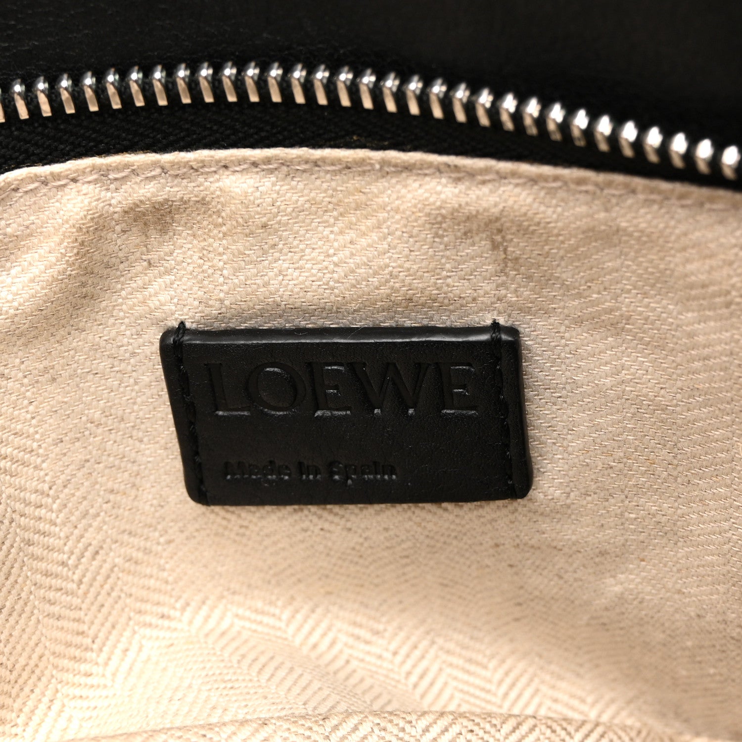 Loewe Calfskin Medium Puzzle Bag Black 6 of 13