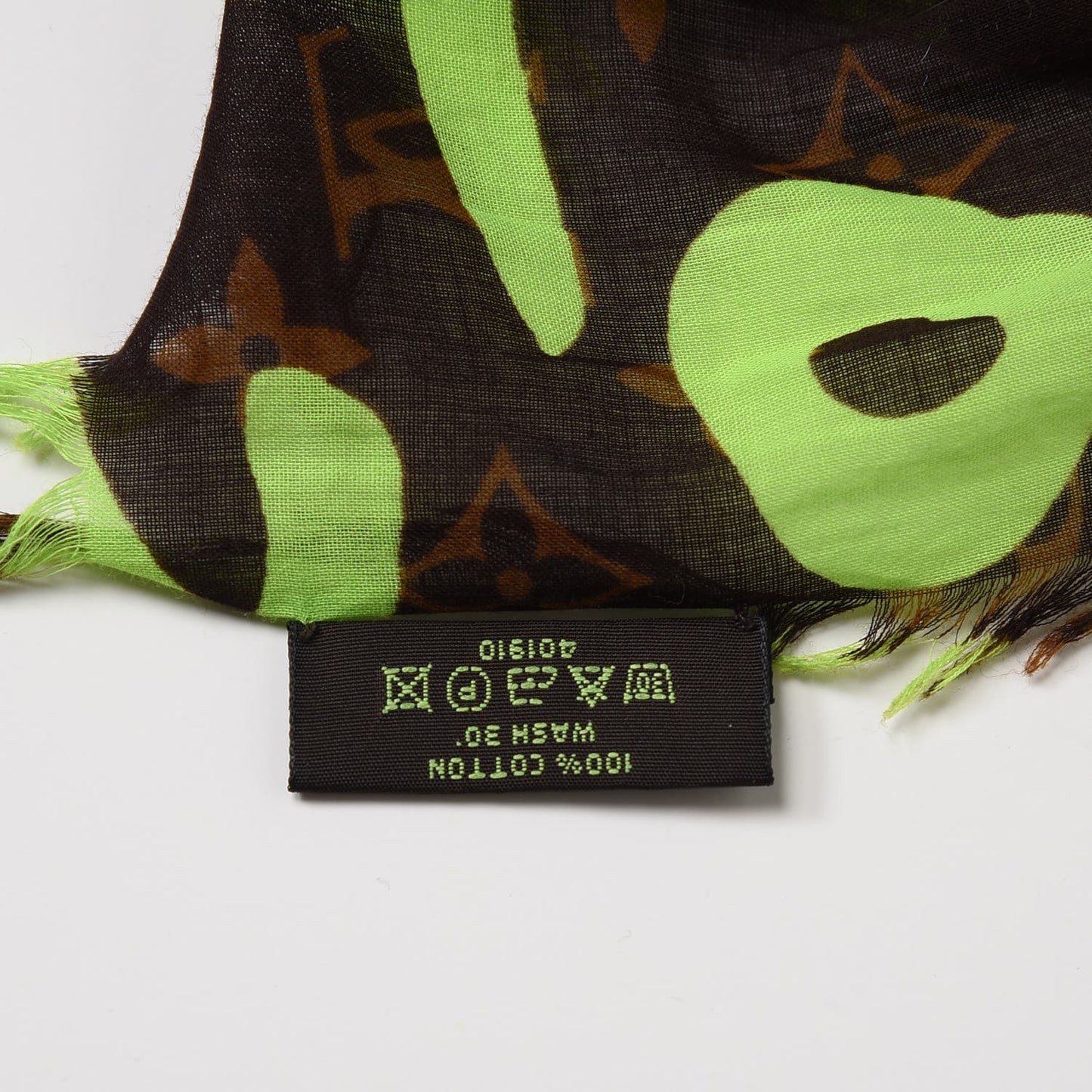 Cotton Graffiti Pareo Green