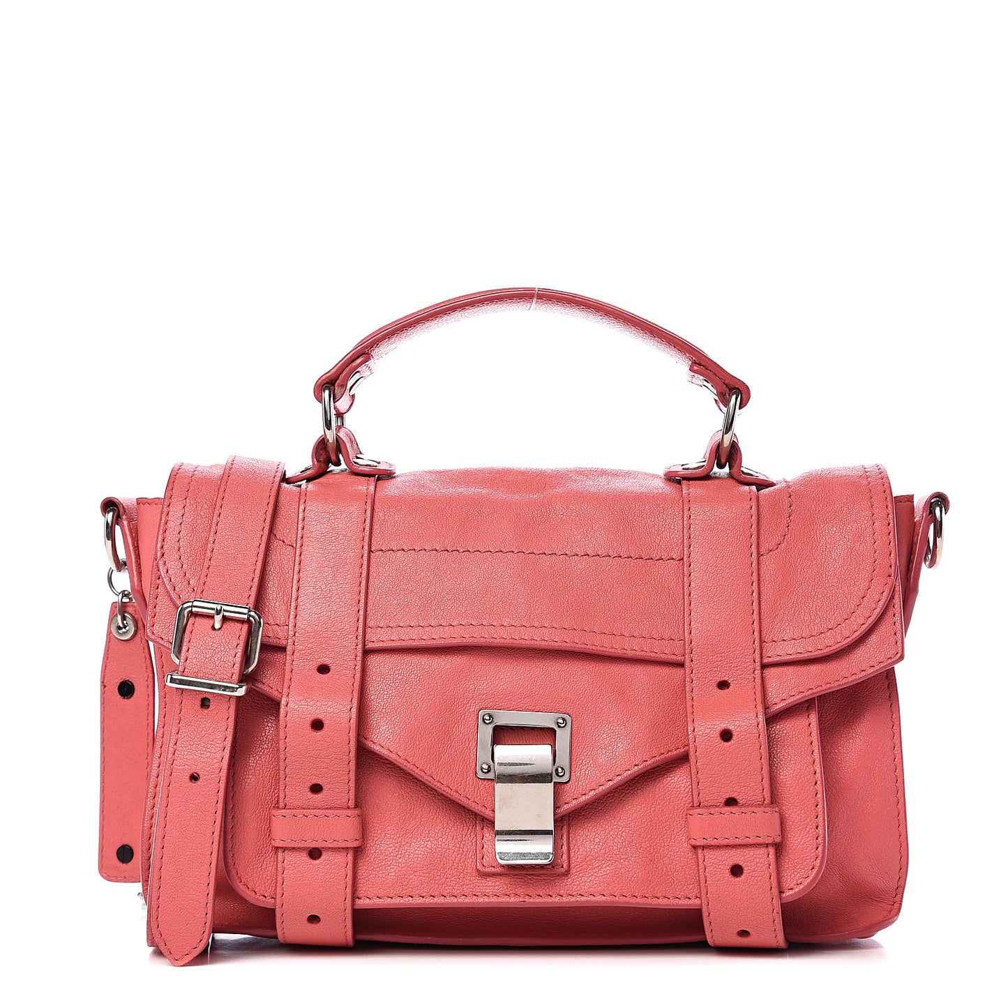 Lambskin Tiny PS1 Satchel Hibiscus