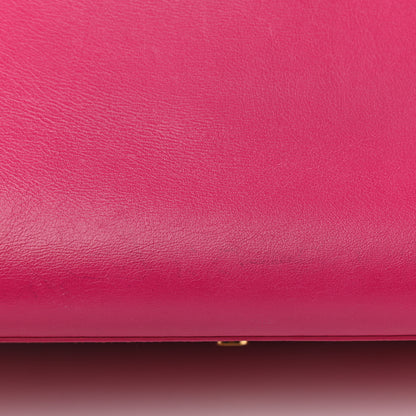 Saint Laurent Calfskin Small Sac De Jour Lipstick Fuchsia 19 of 22
