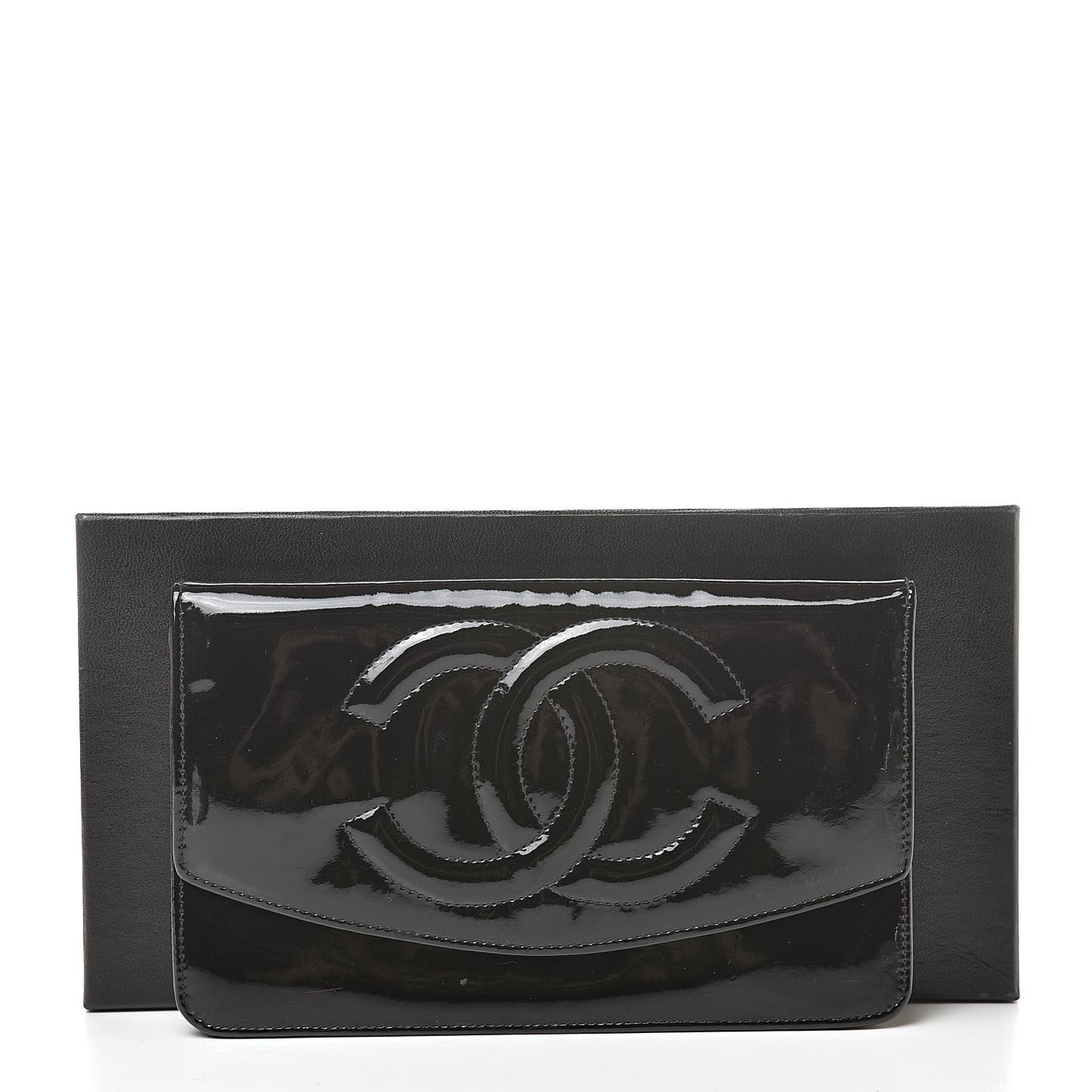 Patent Timeless CC Wallet Black