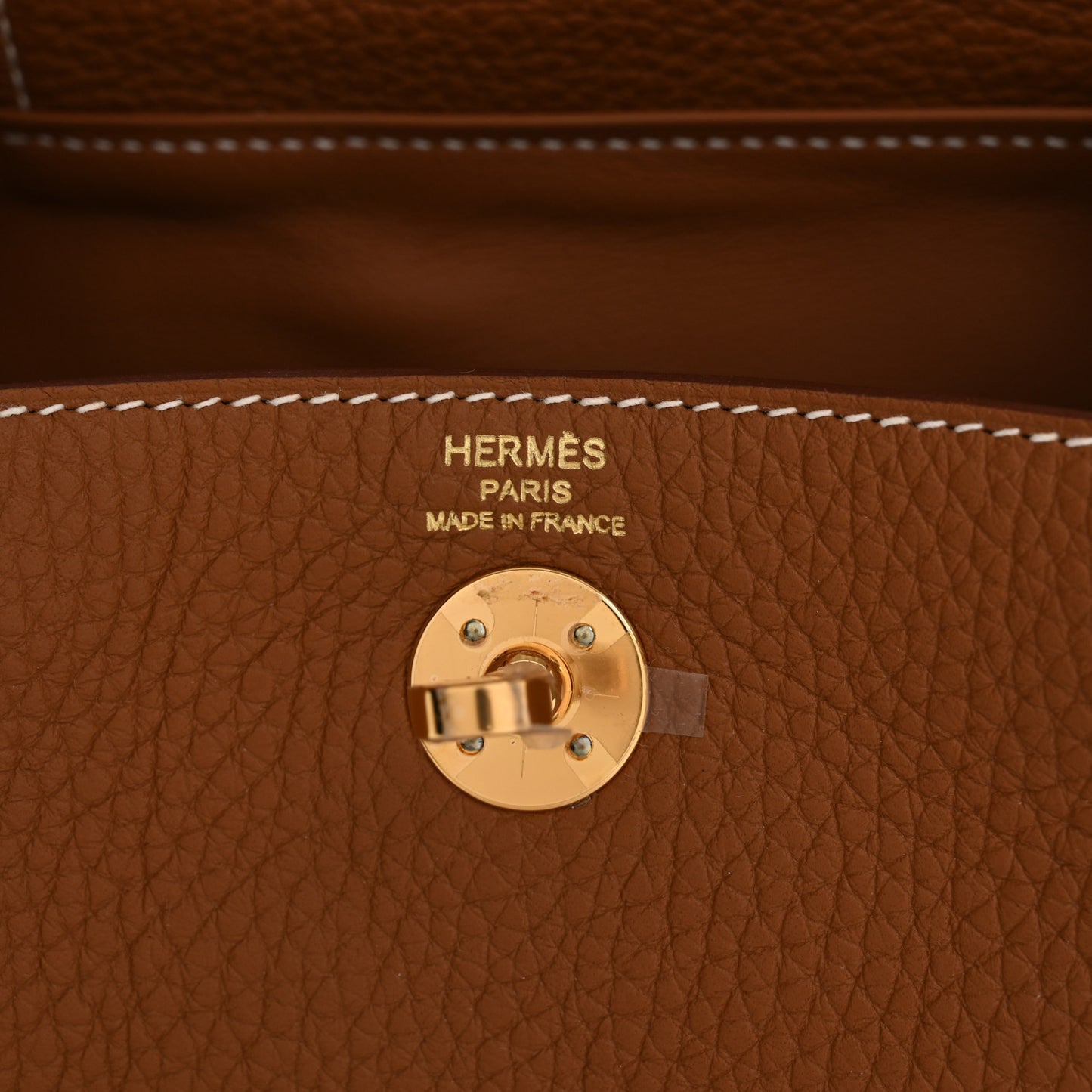 Taurillon Clemence Mini Lindy 20 Gold