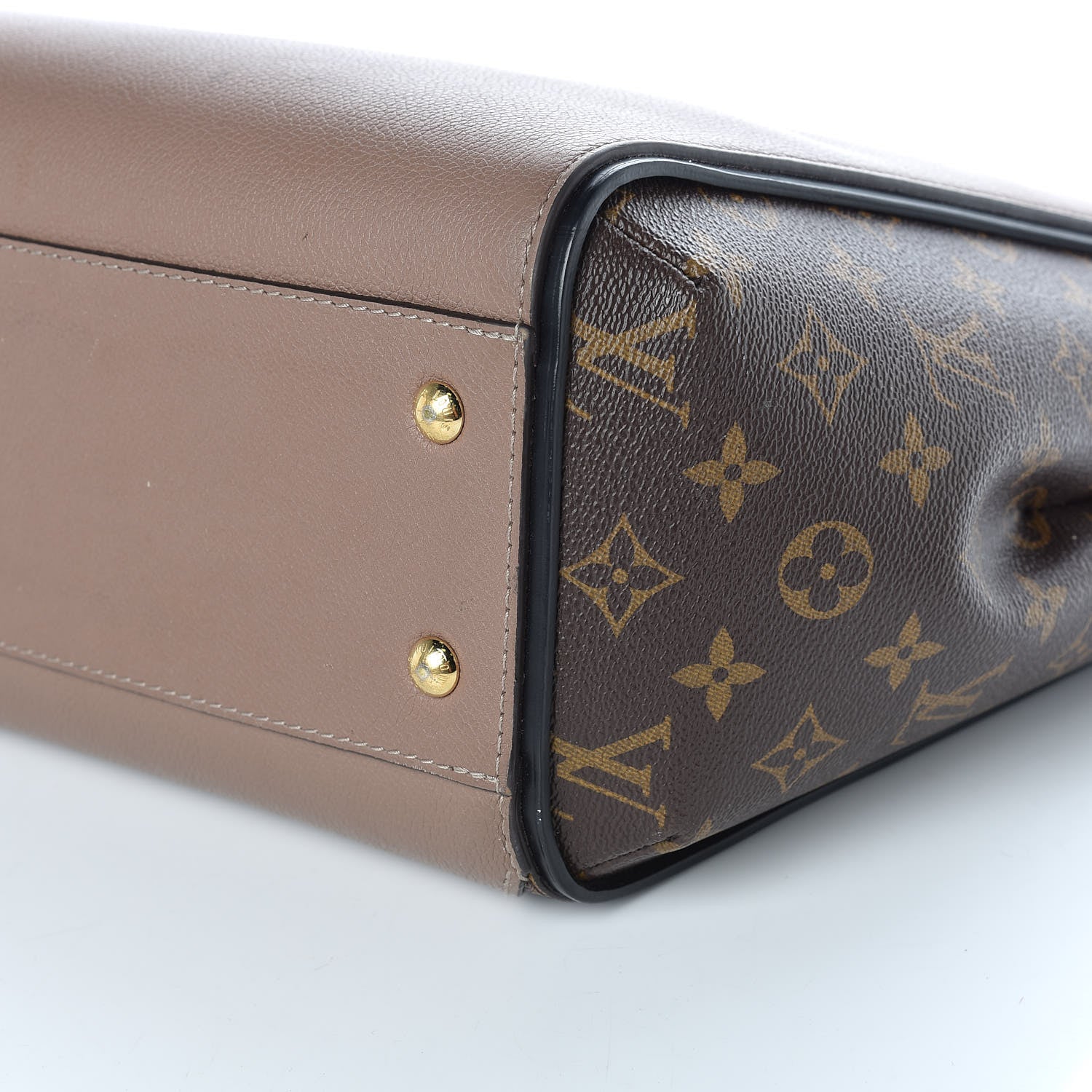 Louis Vuitton Calfskin Monogram Kimono Tote Taupe Glace 12 of 12