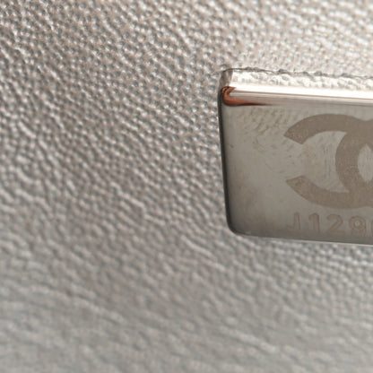 Chanel Metallic Lambskin Quilted Mini Rectangular Flap Silver 7 of 11