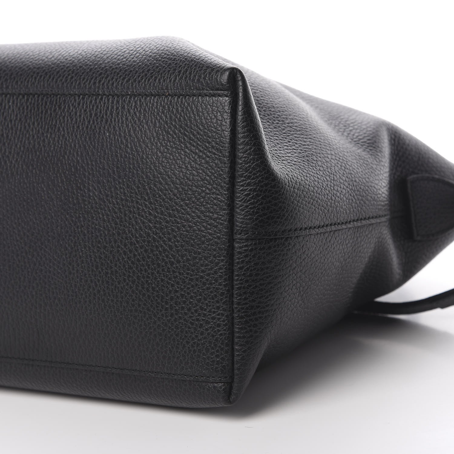 Gucci Dollar Calfskin Large GG Charm Dome Satchel Tote Black 9 of 10
