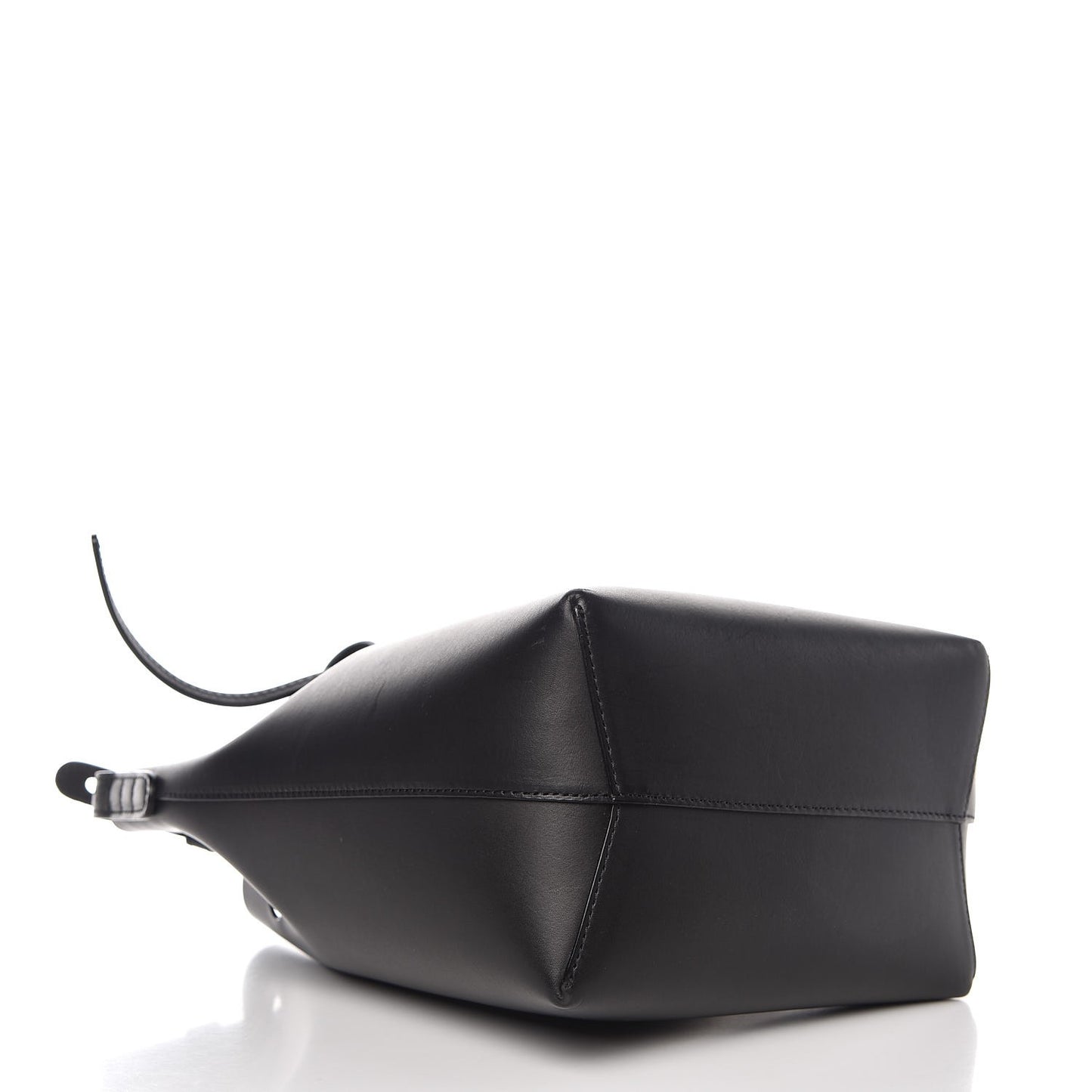 Calfskin Mini Bucket Bag Black Royal