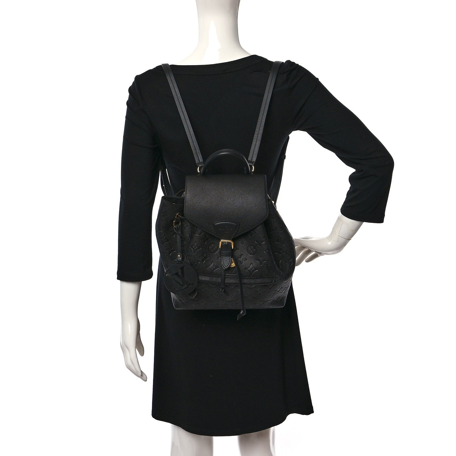 Louis Vuitton Empreinte Montsouris NM Backpack Black 2 of 8