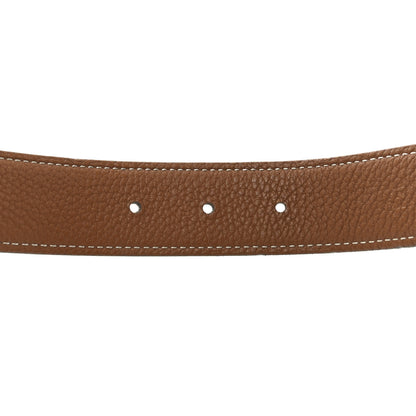 Hermes Box Togo 32mm H Belt 95 38 Black Gold 3 of 5