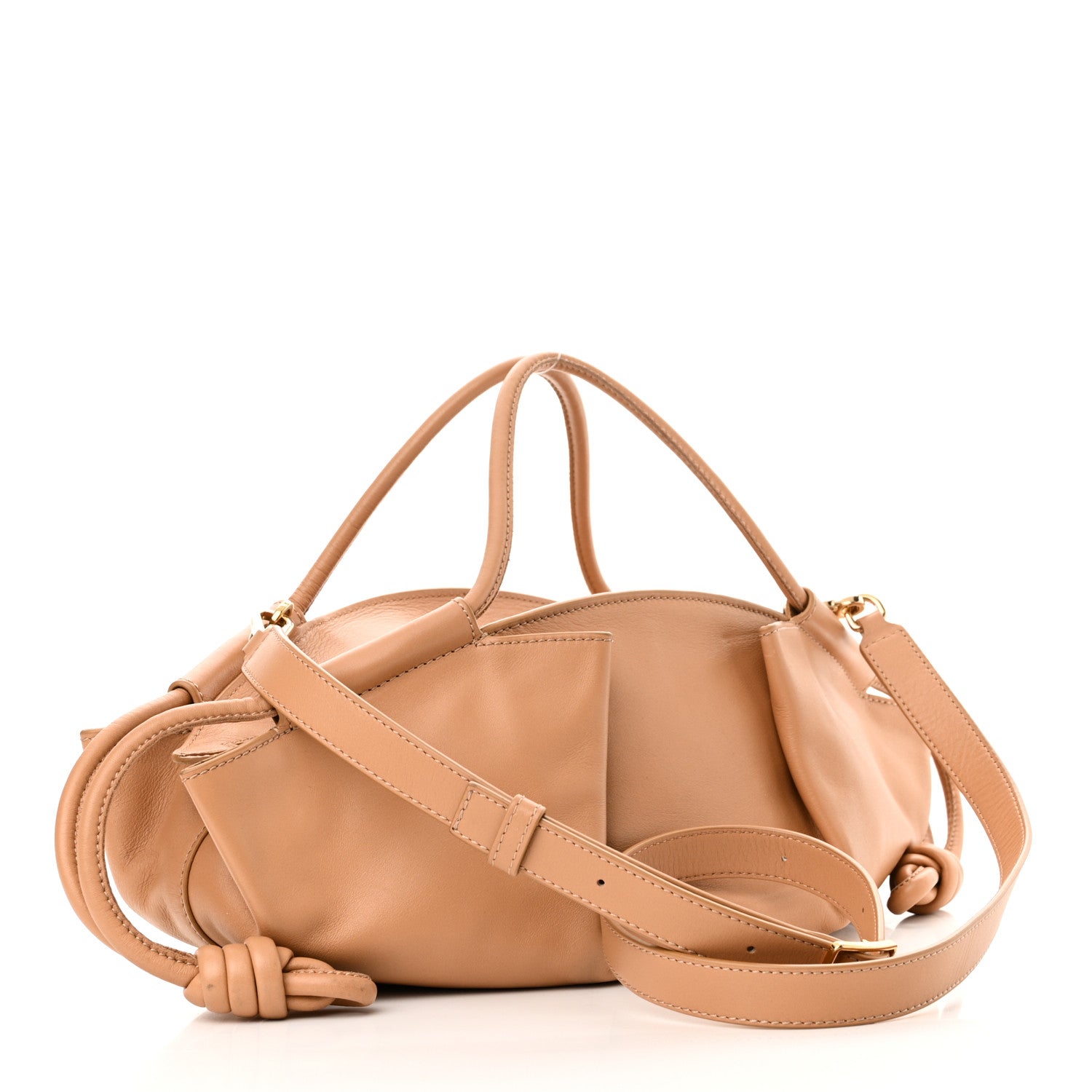 Loewe Shiny Nappa Calfskin Paseo Bag Warm Desert 3 of 11