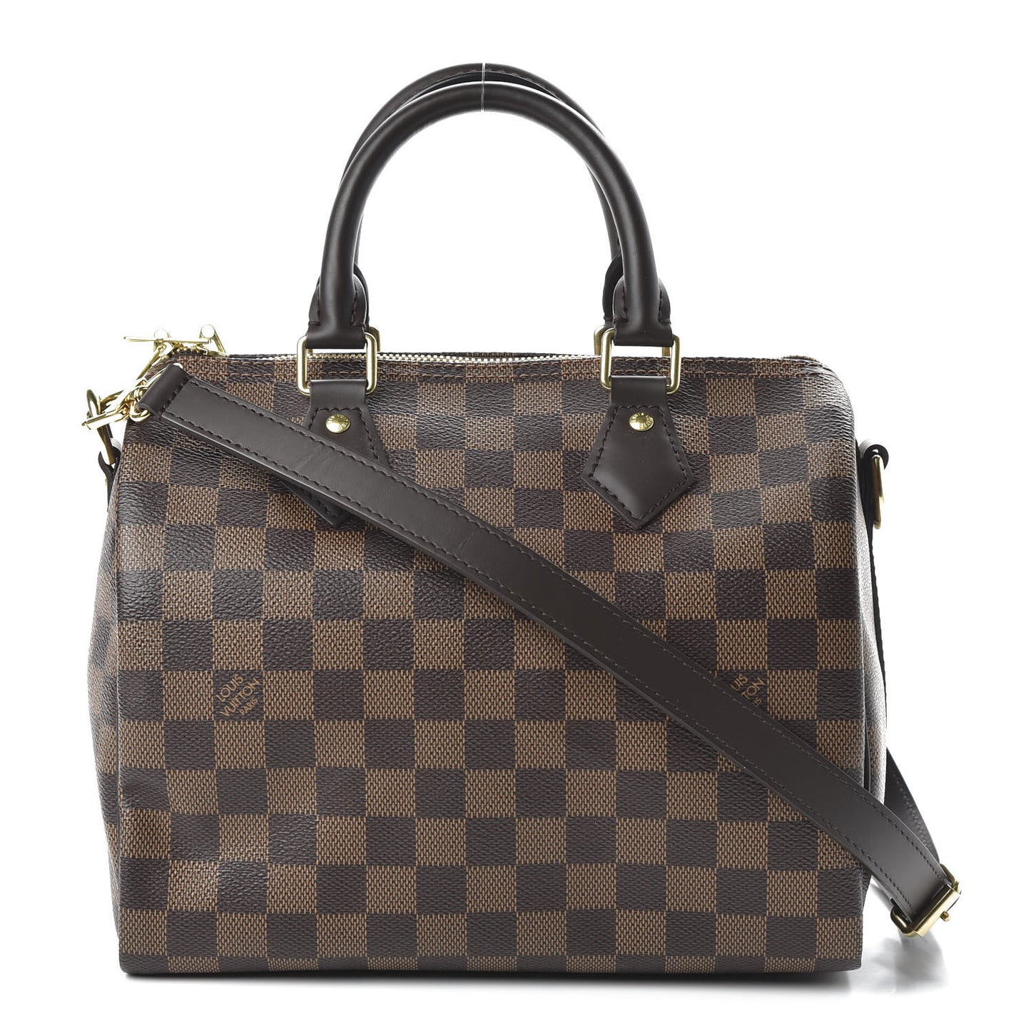 Damier Ebene Speedy Bandouliere 25