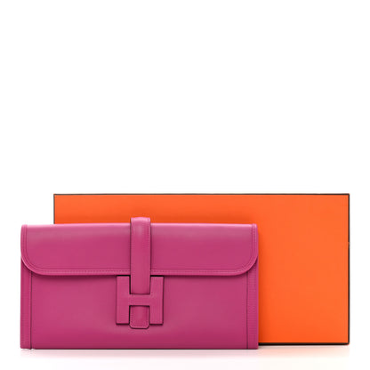 Hermes Swift Jige Elan 29 Clutch Rose Pourpre 10 of 10