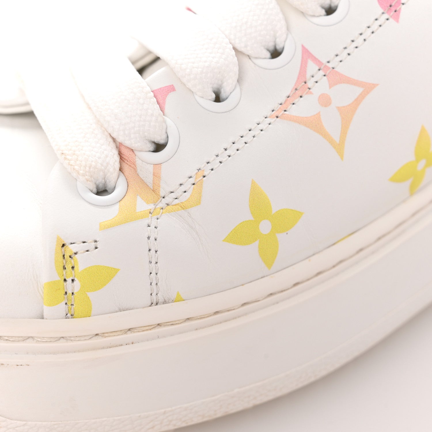 Louis Vuitton Monogram By The Pool Time Out Sneakers 36 Rose 12 of 13