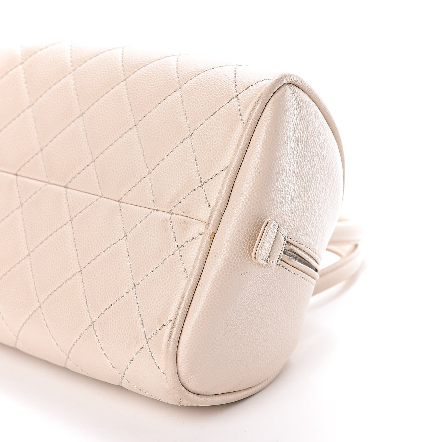 Chanel Caviar Quilted Small Bowler Beige Clair 9 of 11
