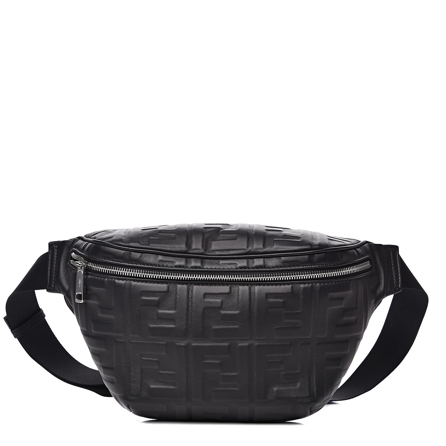 Nappa FF 1974 Embossed Belt Bag Black