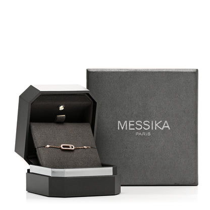 Messika 18K Yellow Gold Diamond Move Uno Pave Bracelet 4 of 4