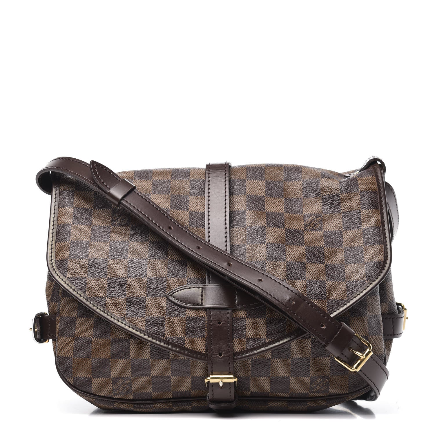 Louis Vuitton Damier Ebene Saumur MM SO 1 of 10