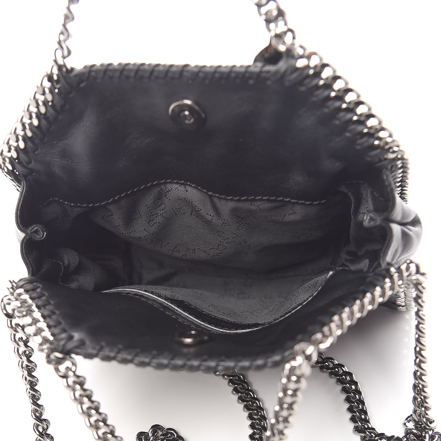 Stella McCartney Alter Nappa Embossed Tiny Star Falabella Tote Black 5 of 9