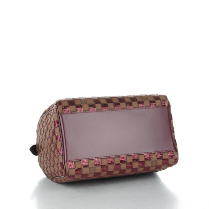 Louis Vuitton Damier Paillettes Speedy 30 Rouge 4 of 8