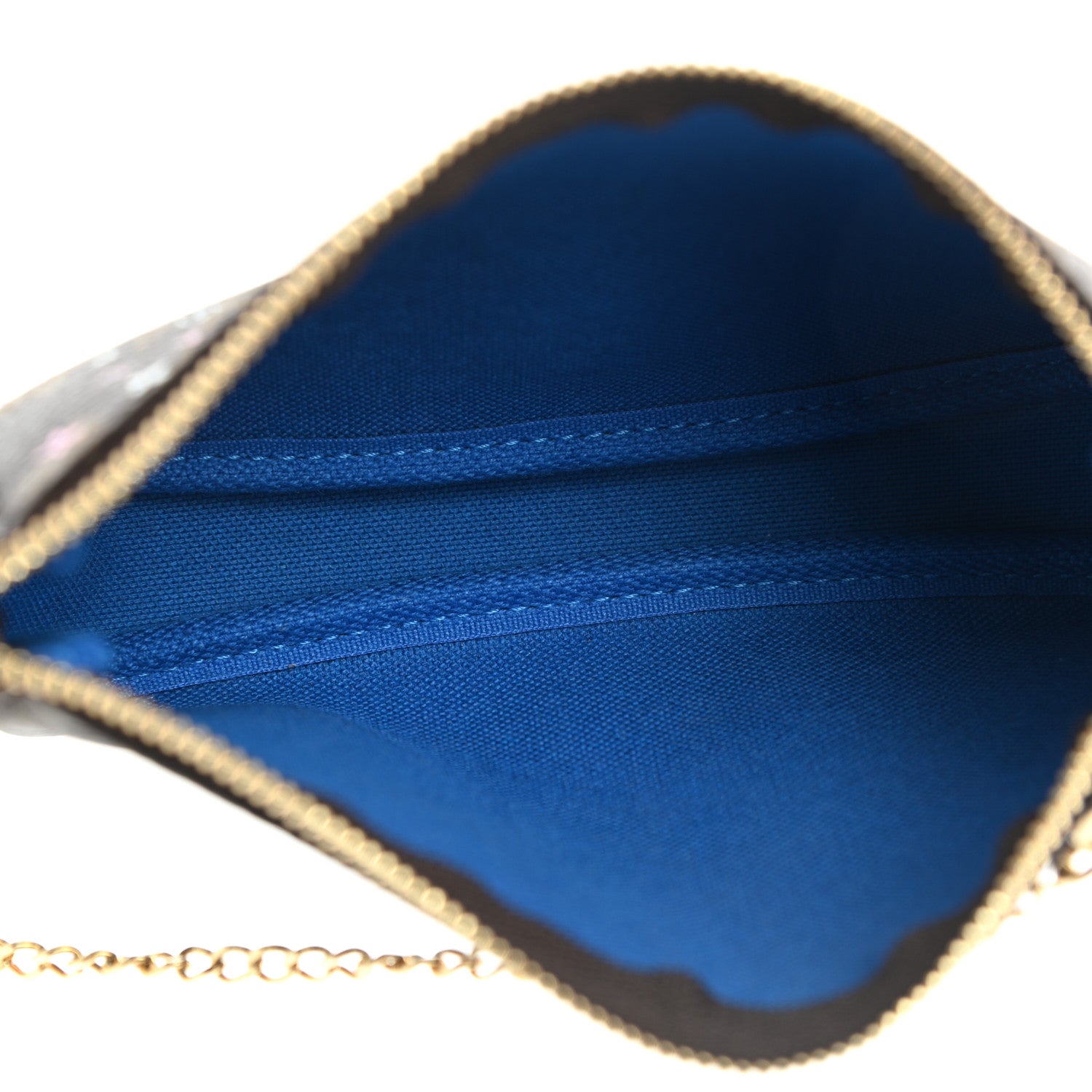Louis Vuitton Monogram 2019 Christmas Animation Mini Venice Pochette Accessories Blue 5 of 10