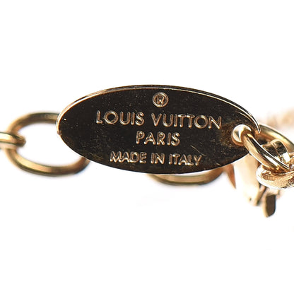 Louis Vuitton Swarovski Gamble Short Necklace Gold 5 of 6