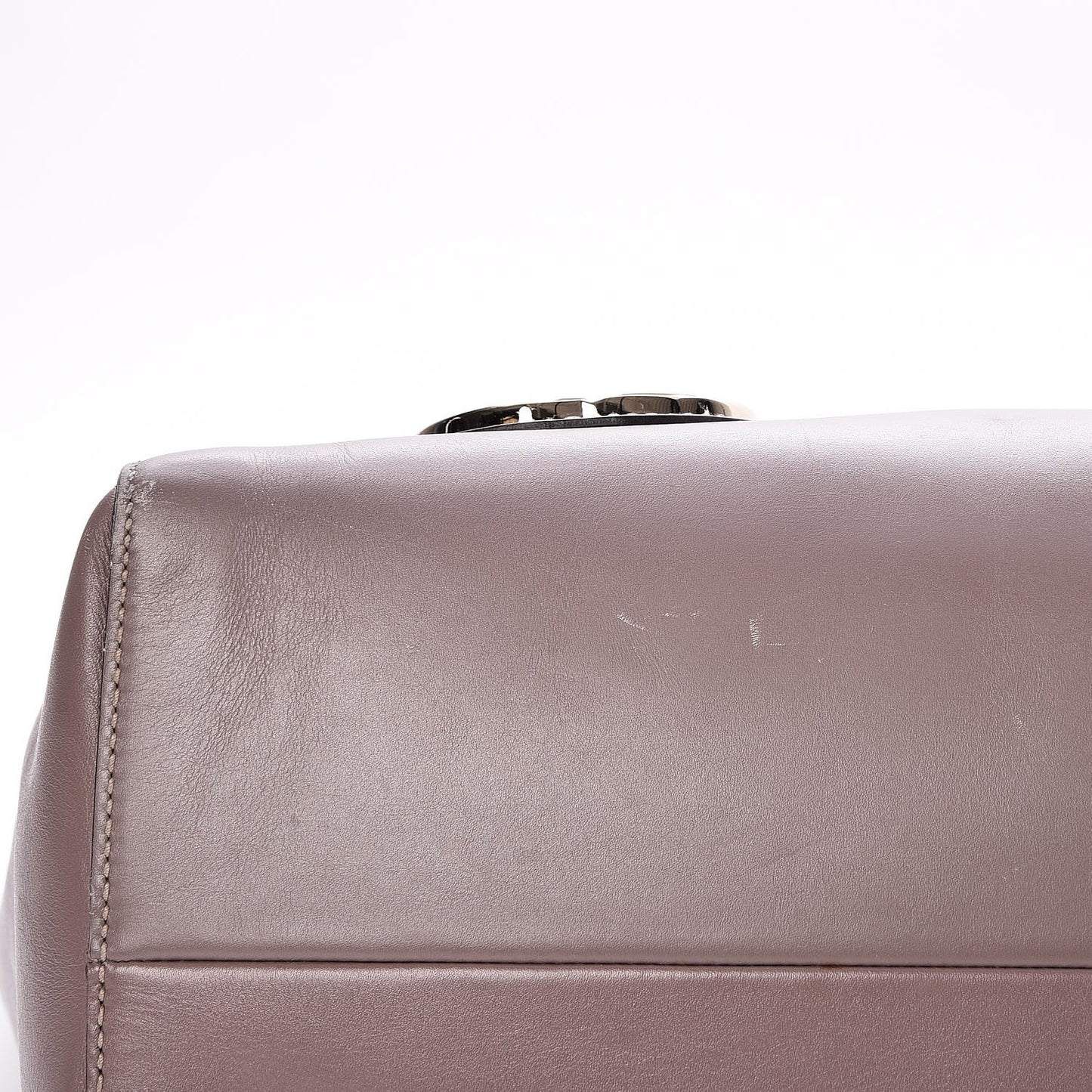 Smooth Calfskin Large GG Tote Light Purple