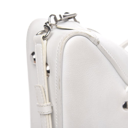 Balenciaga Calfskin S Triangle Duffle White 10 of 12