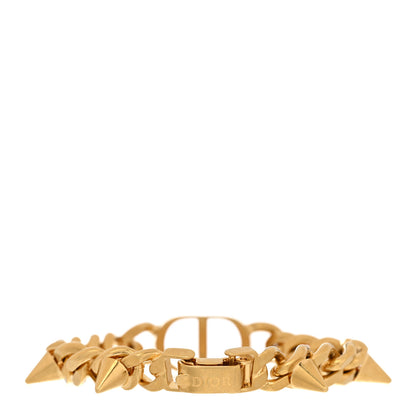 Christian Dior Brass CD Icon Chain Bracelet Gold 3 of 4