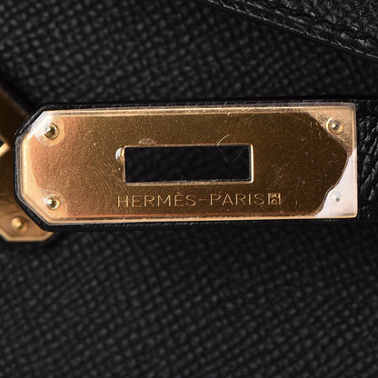Hermes Epsom Kelly Sellier 32 Black 20 of 33