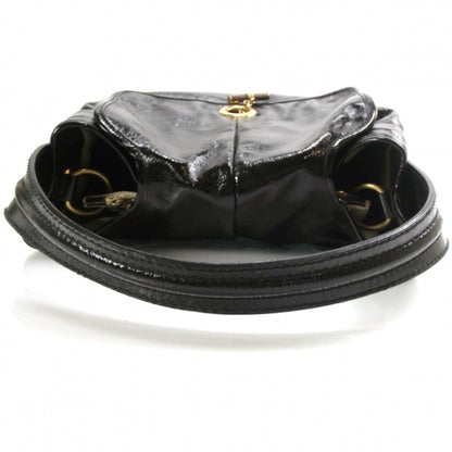 Saint Laurent Patent Sac Capri Flap Black 5 of 9
