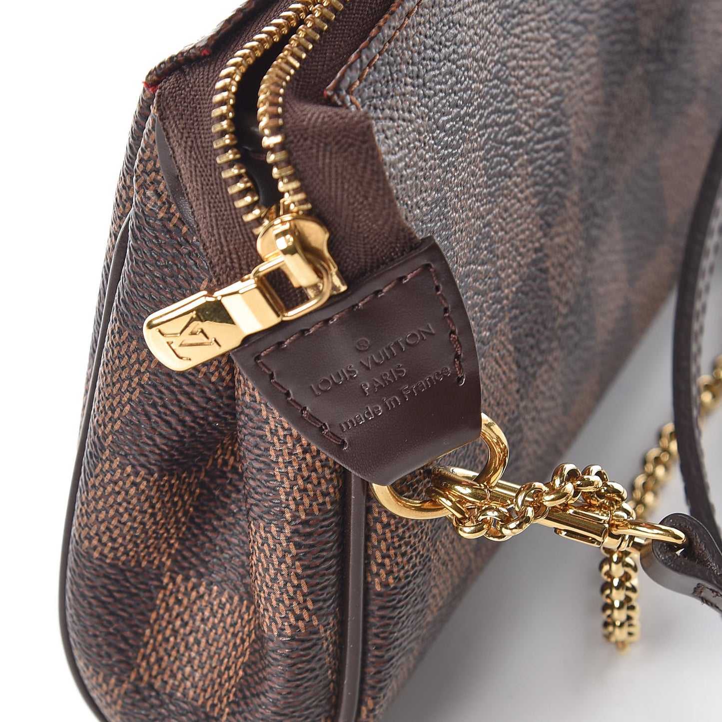 Damier Ebene Eva Clutch