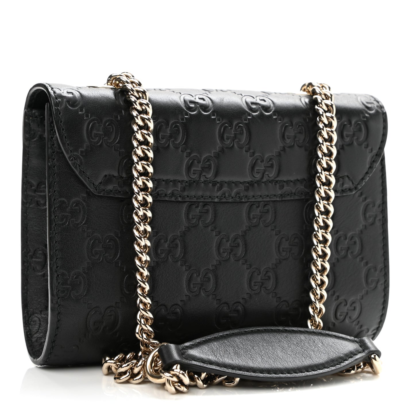 Microguccissima Mini Emily Shoulder Bag Black