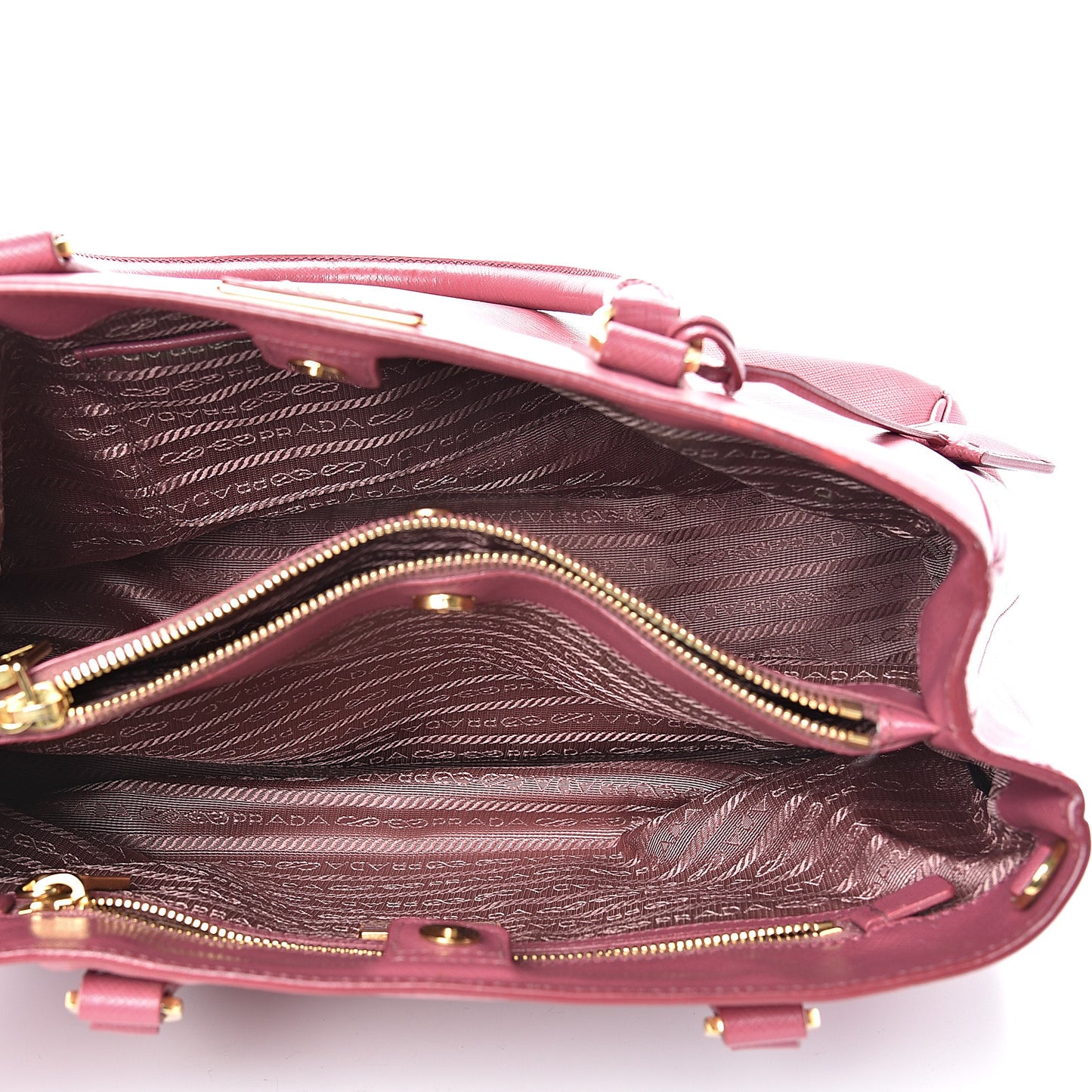 Saffiano Lux Medium Tote Bruyere