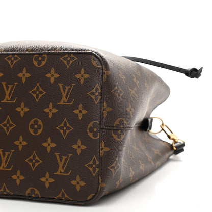 Louis Vuitton Monogram Neonoe MM Black 9 of 10