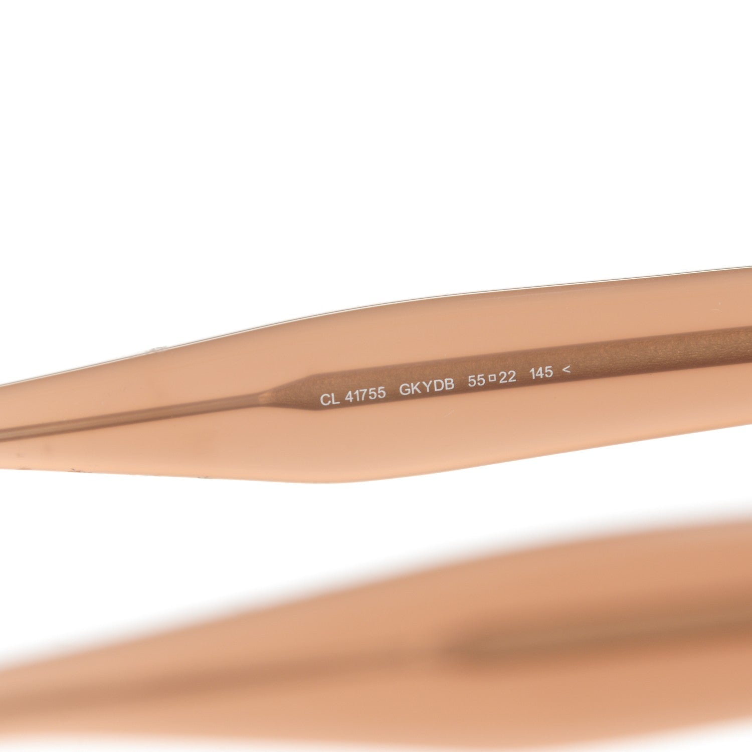 Celine Audrey Sunglasses CL 41755 Opal Light Brown 4 of 5