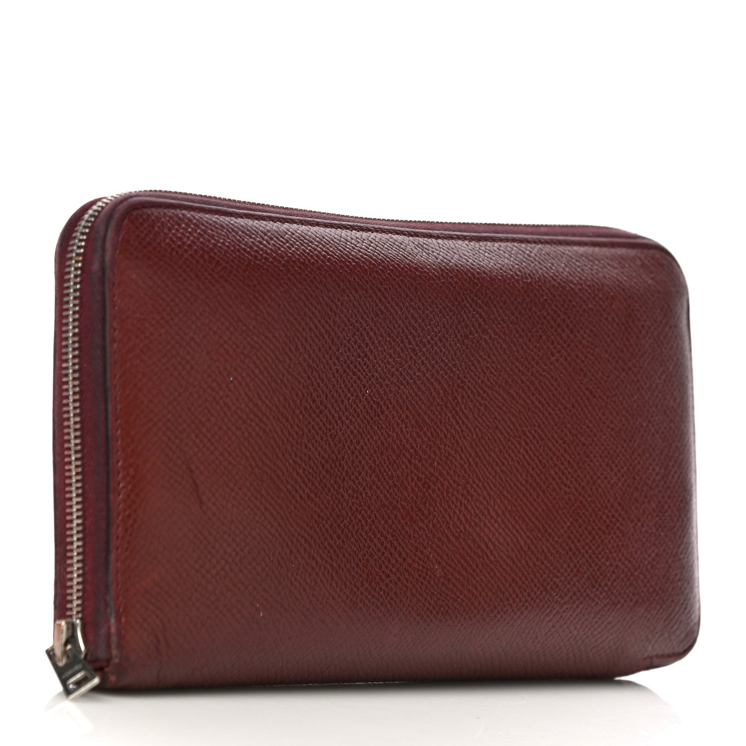 Hermes Epsom Silk'In Wallet Bordeaux 3 of 20