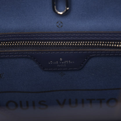 Louis Vuitton Monogram Escale Neverfull MM Blue 10 of 13