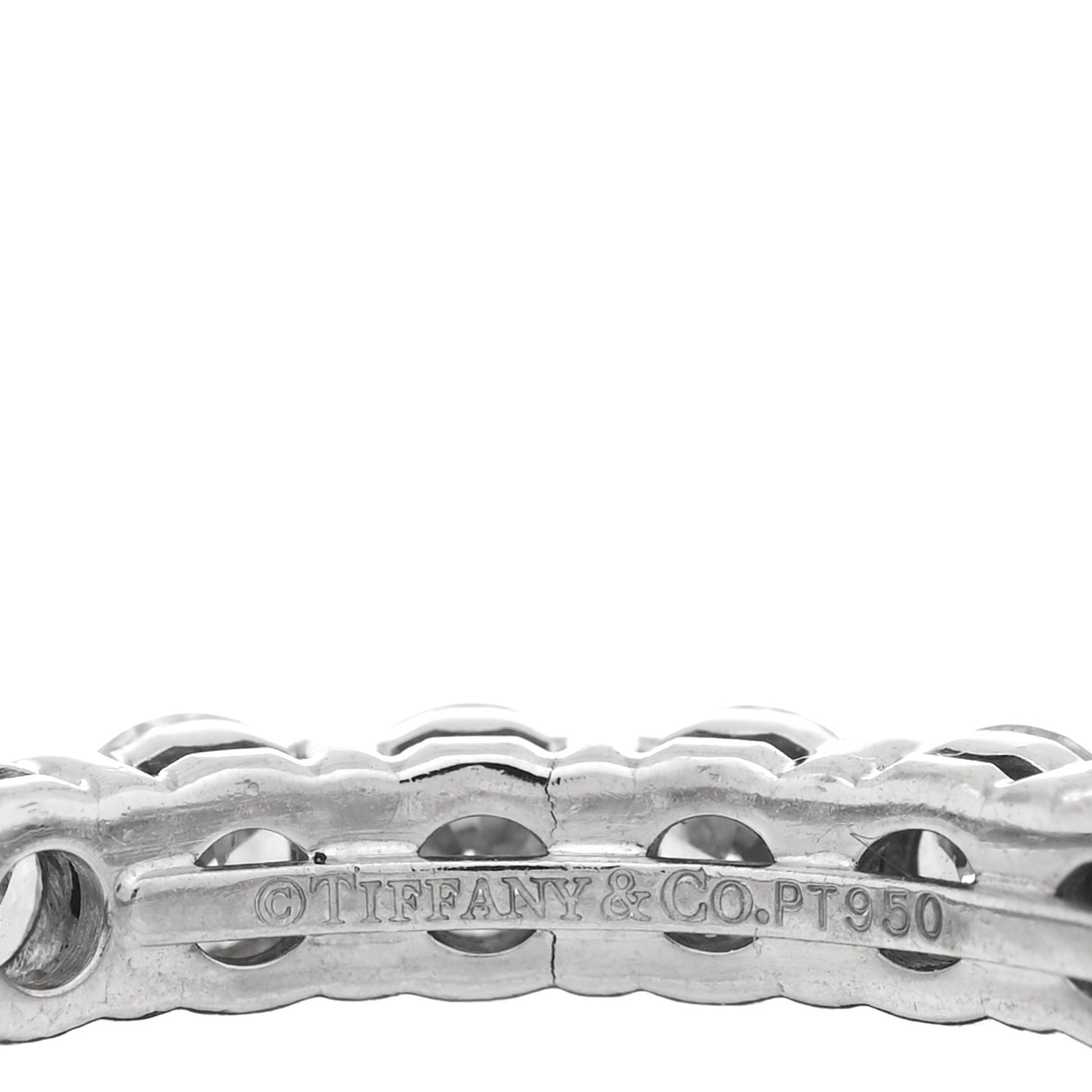 Platinum Diamond 3mm Forever Eternity Band Ring 49/5