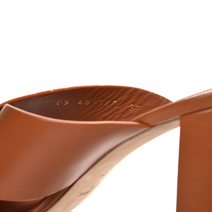 Saint Laurent Calfskin LouLou Mules 37 Dune 8 of 10