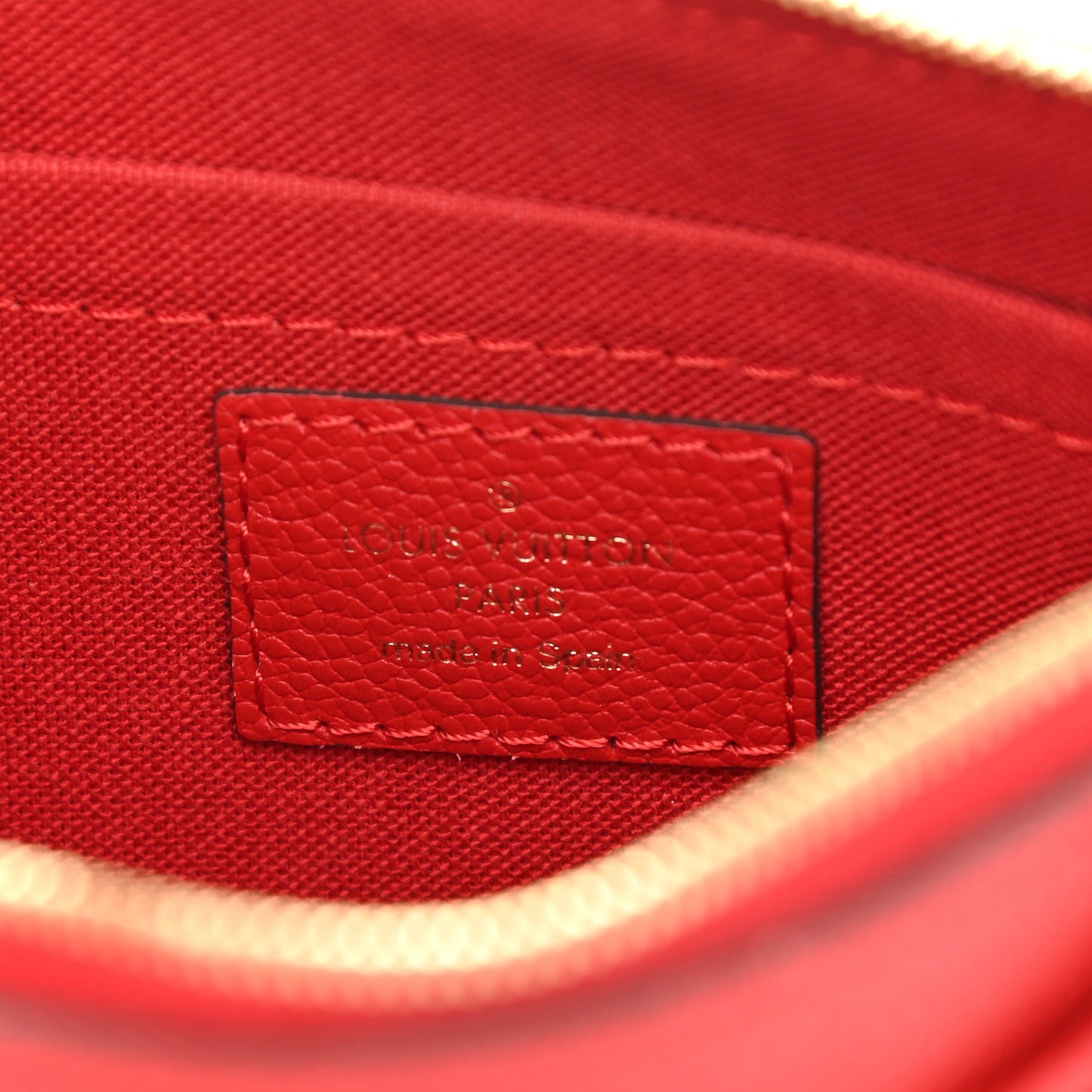 Monogram Pallas Clutch Cherry