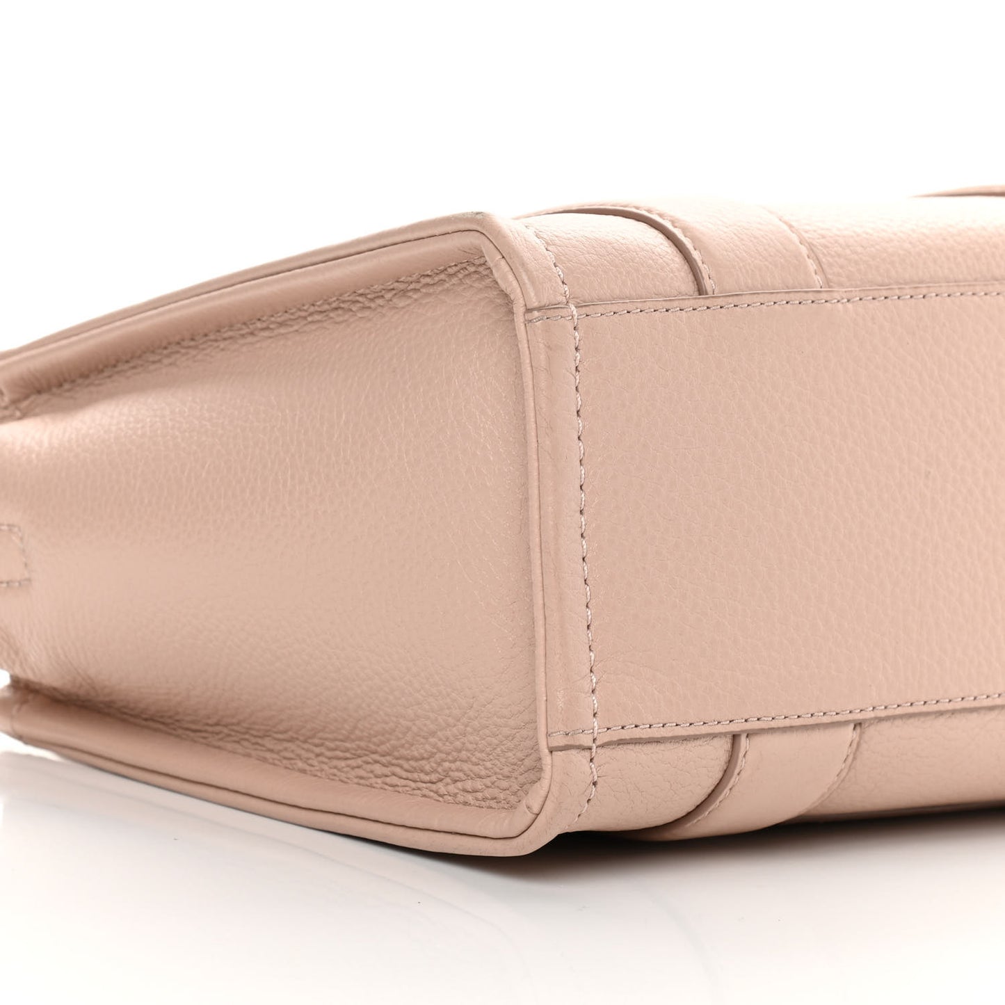 Grained Calfskin Small The Tote Bag Rose Dust