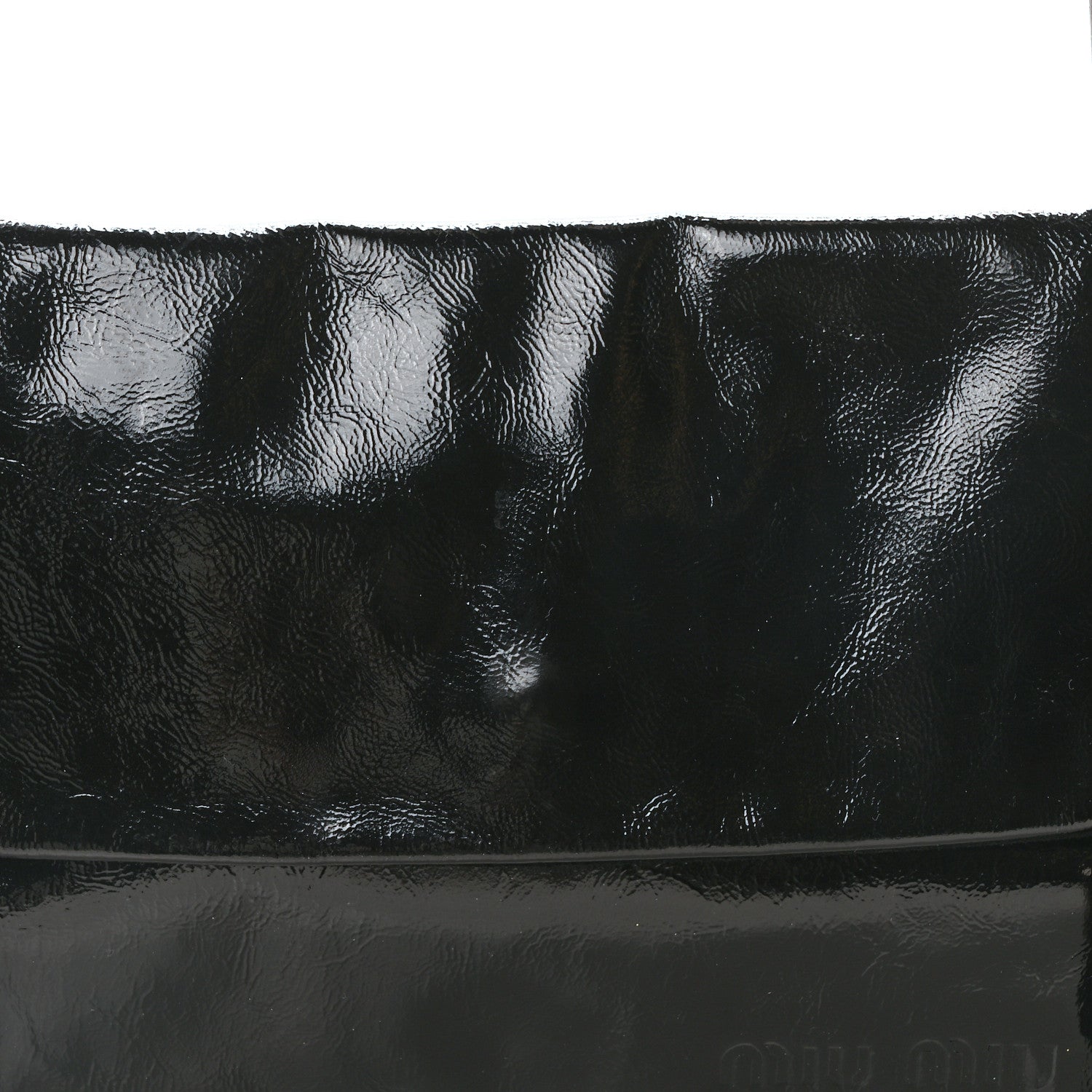 Miu Miu Vernice Tracholla Bag Black 8 of 10