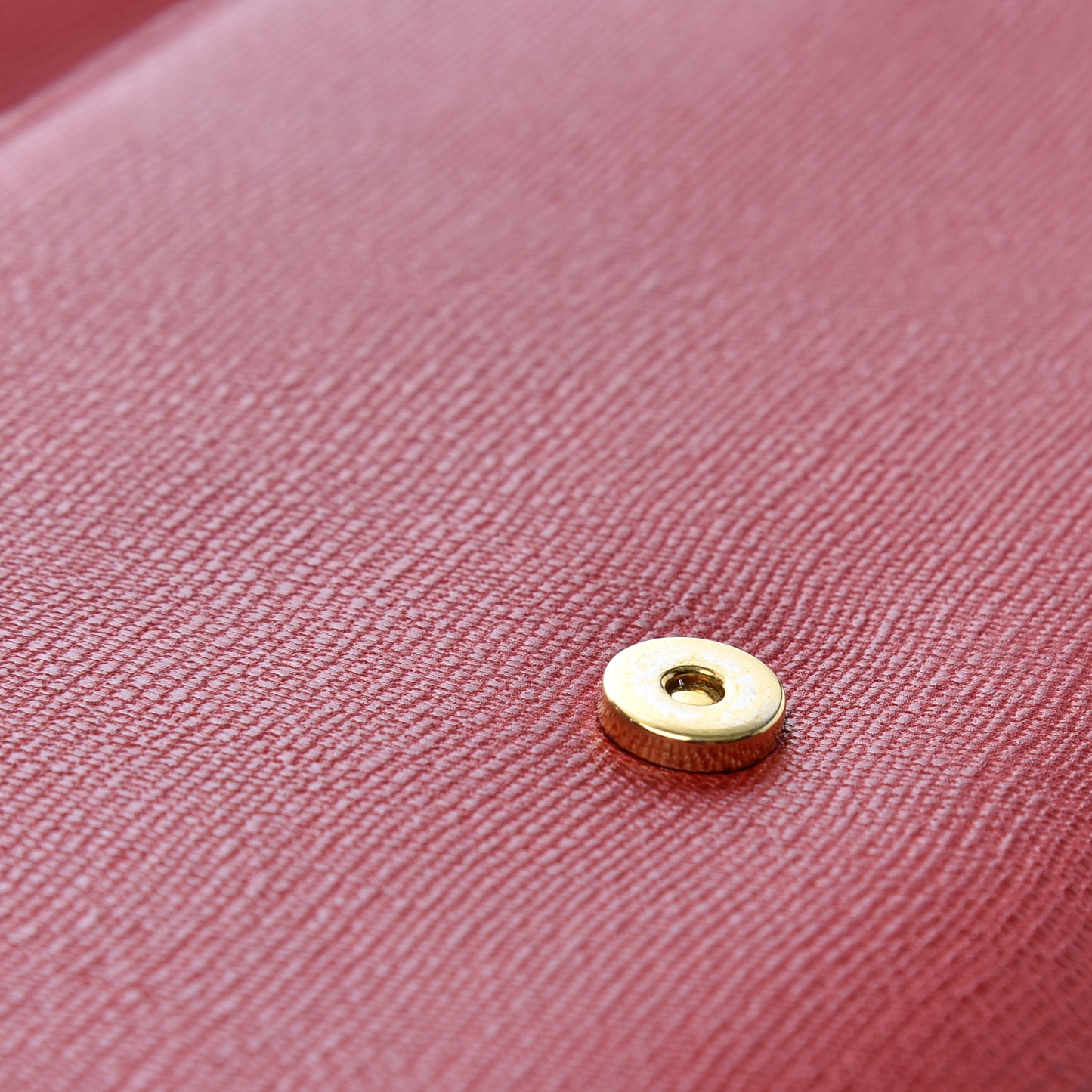 Textured Calfskin Classic Y Ligne Clutch Red