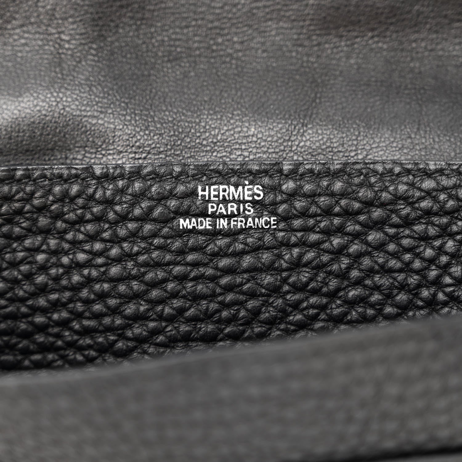 Hermes Togo Dogon Wallet Waist Pouch Black 6 of 12