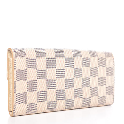 Louis Vuitton Damier Azur Emilie Wallet 3 of 11