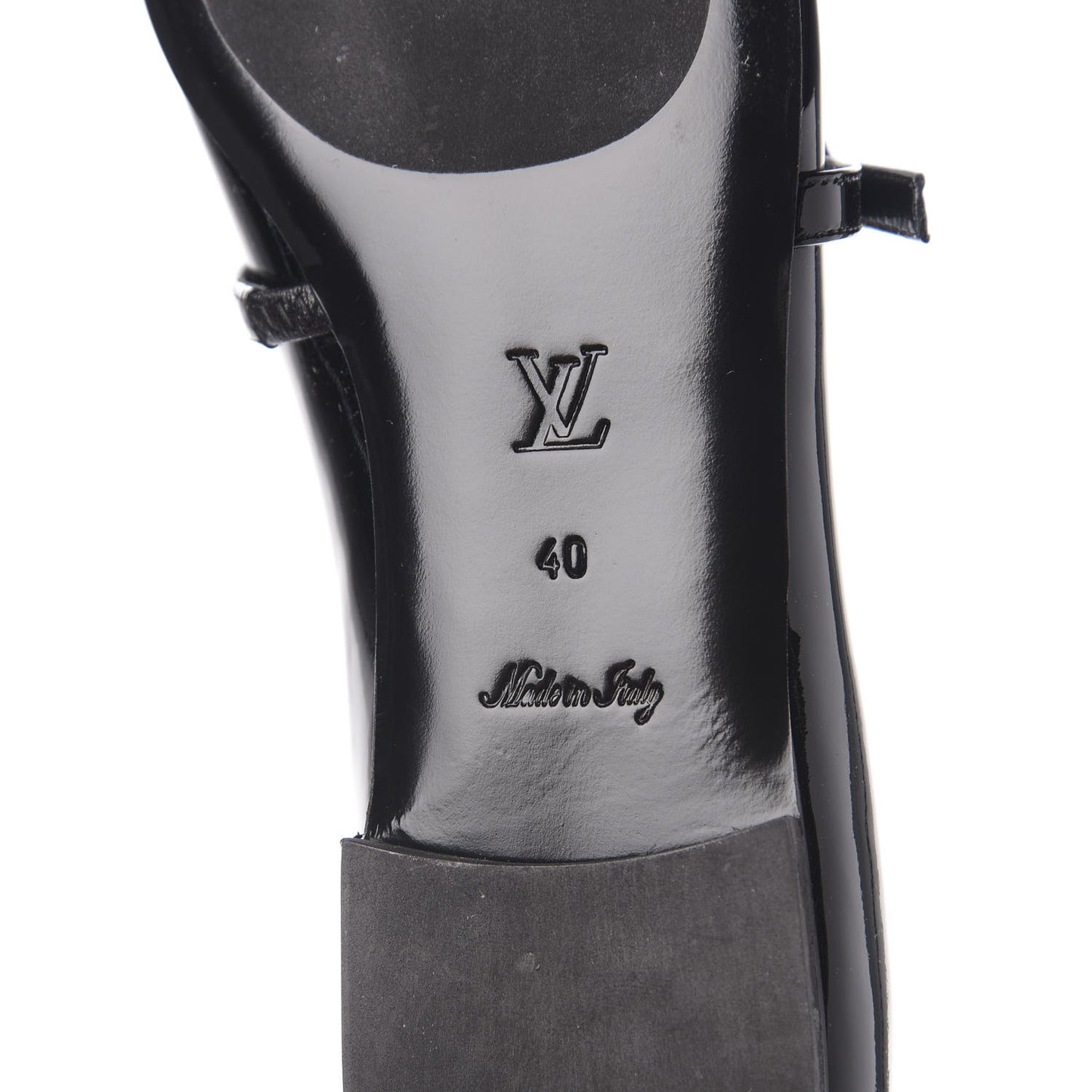 Patent Uniformes Ballerina Flat 40 Black