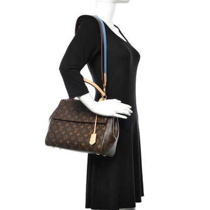 Louis Vuitton Monogram Cluny MM Blue Glacial 2 of 9
