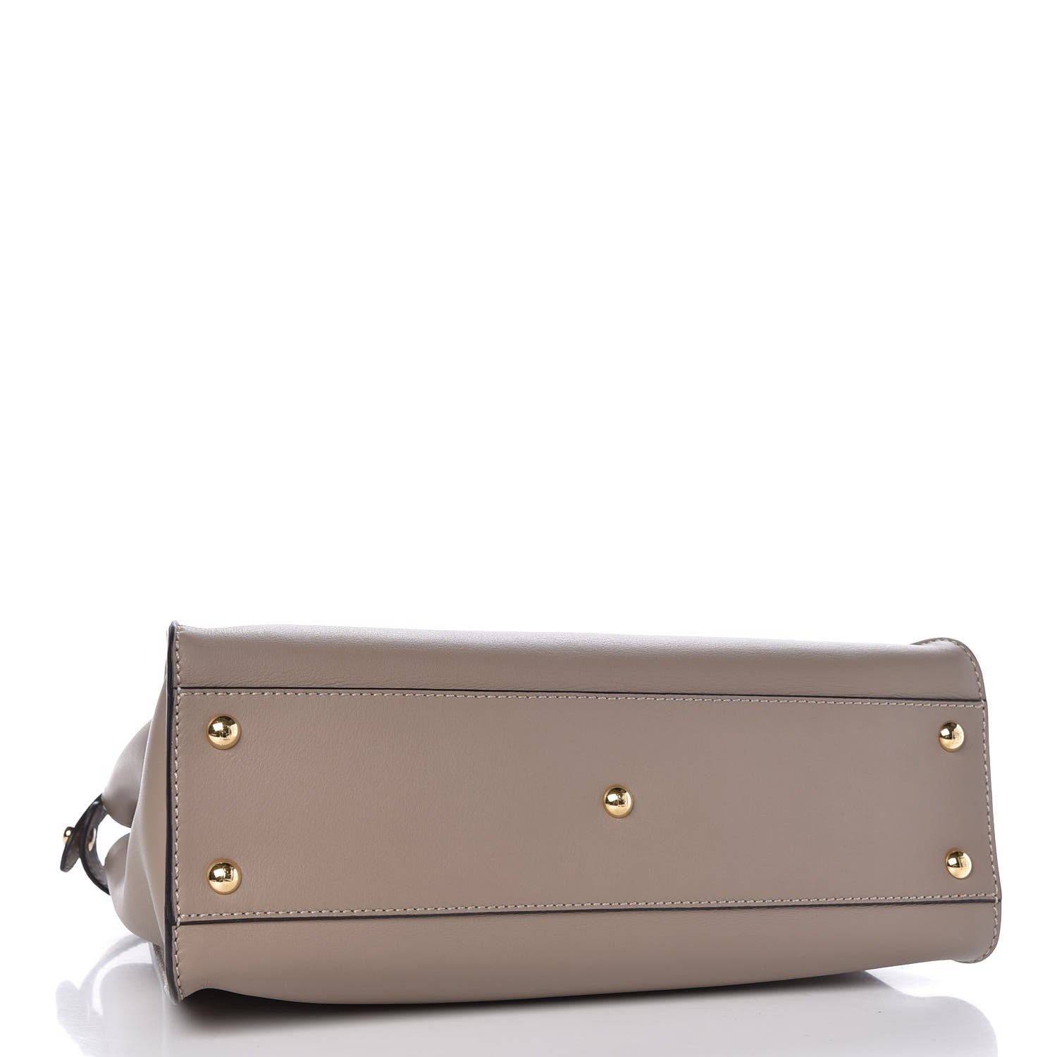 Fendi Vitello Seta Plexiglass Tortoise Medium Peekaboo Iconic Satchel Tortora 4 of 8