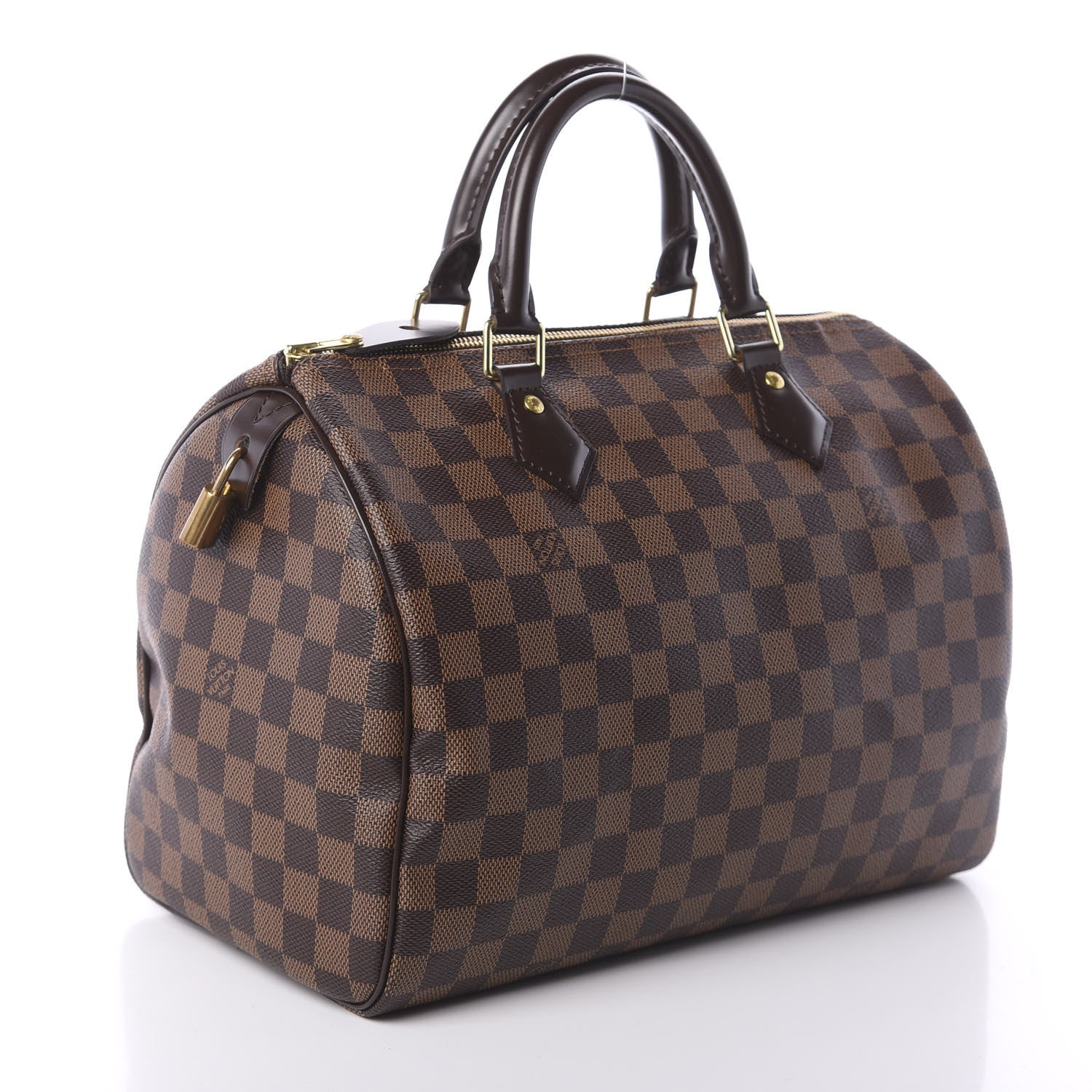 Louis Vuitton Damier Ebene Speedy 30 3 of 9